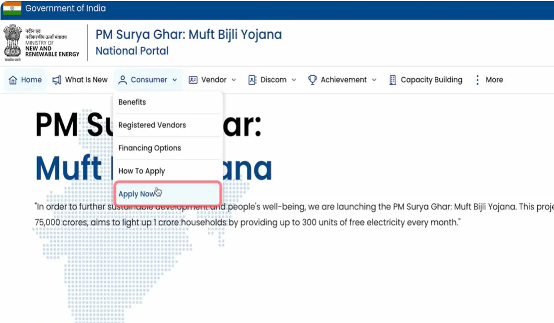 PM Surya Ghar Apply Now